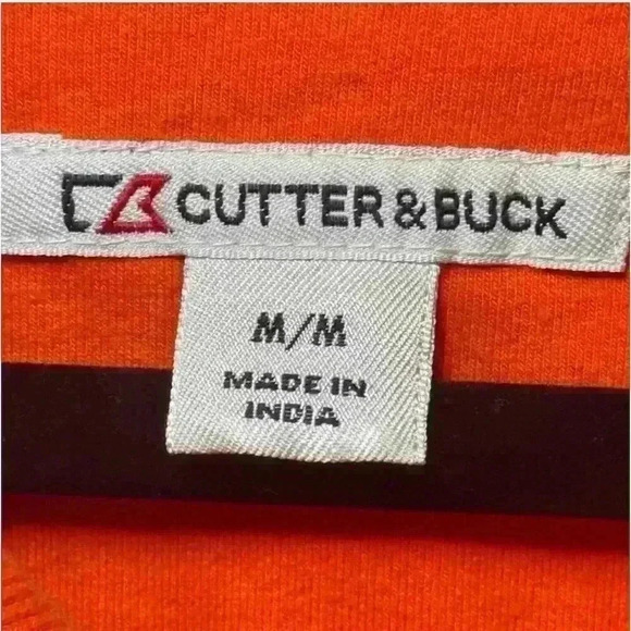 Cutter & Buck Women's Orange  Jacket Size Medium - Picture 5 of 6